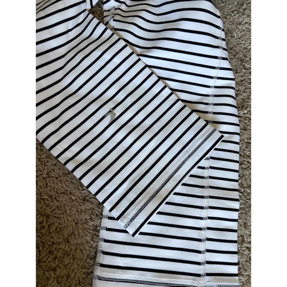 NWT Glyder Striped Activewear Set Bra Top & Leggings with Pockets Athleisure XL - Picture 7 of 13